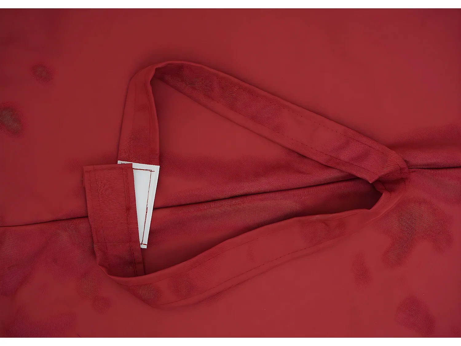 Telo copertura per ombrelloni rotondi decentrati a 8 stecche 3 m tessuto 220g/m² bordeaux