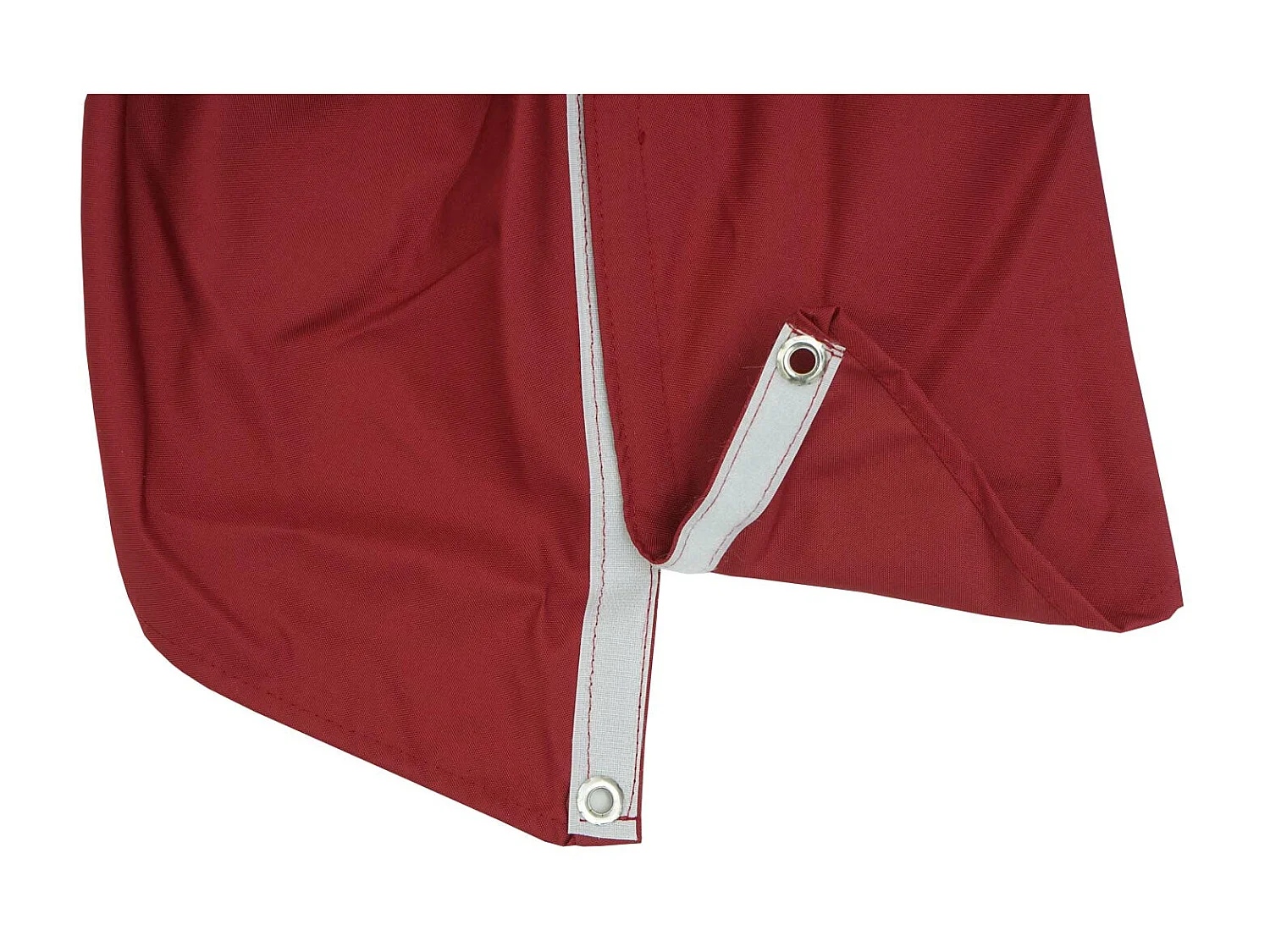 Telo copertura per ombrelloni rotondi decentrati a 8 stecche 3 m tessuto 220g/m² bordeaux