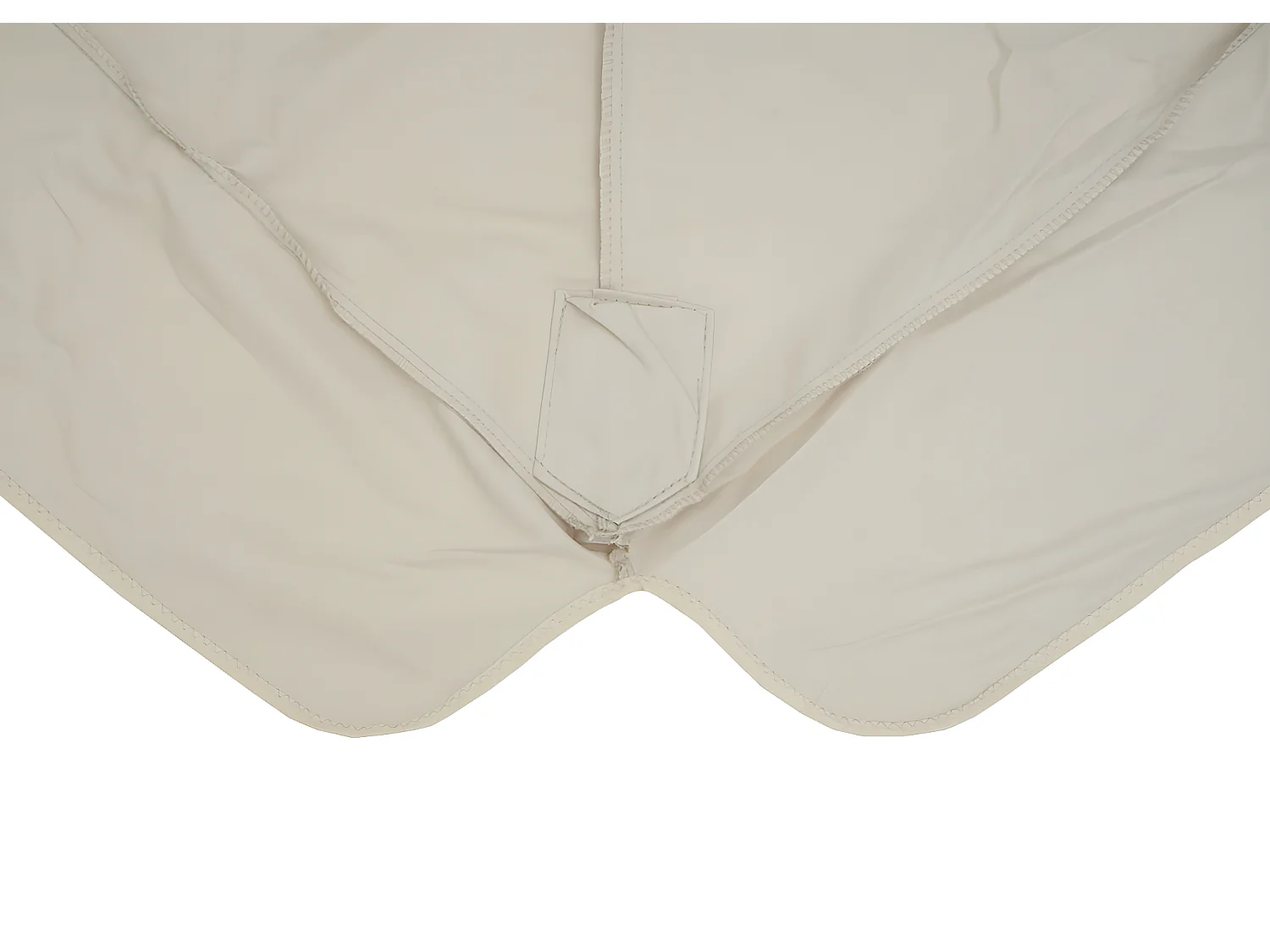 Wymienna osłona do podwójnego parasola świetlnego T44,  kremowy z klapką