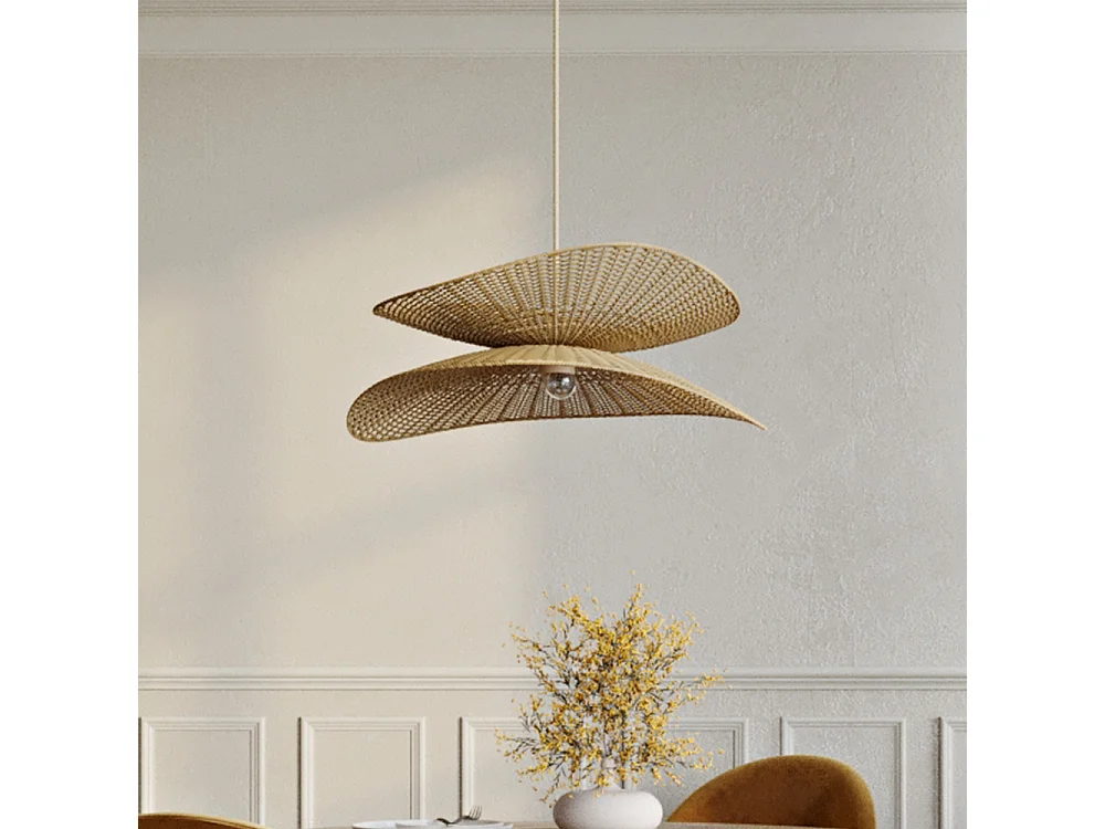 Lampe Suspendue en Rotin - Boho Bali - Buju Naturel
