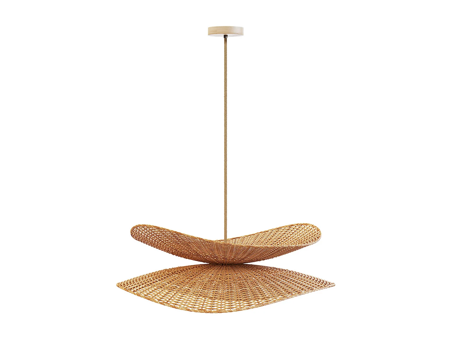 Lampe Suspendue en Rotin - Boho Bali - Buju Naturel