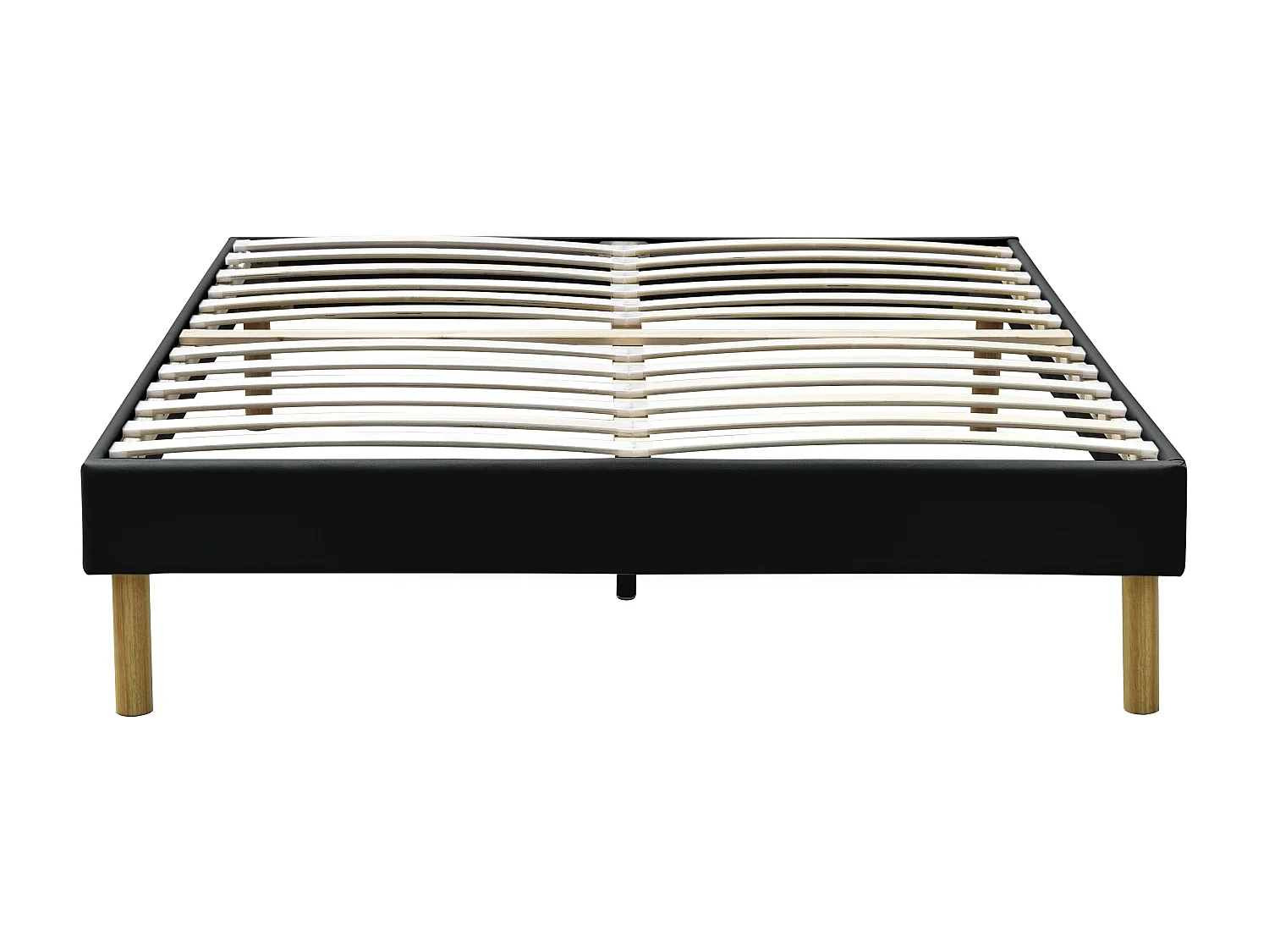 Matelas et sommier Noir Alona Ressorts et Mémoire de Forme 140x200 25,5 cm 5 Zones de Confort