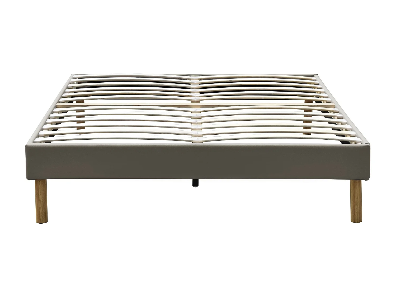 Matelas sommier gris Alona ressorts mémoire de forme 140x200 25,5 cm 5 zones confort moelleux