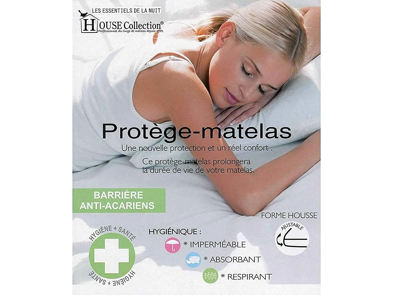 Lot De 2 Matelas+alèses 100x200x18,5cm-une Face Soutien Souple Et Une Face Soutien Ferme