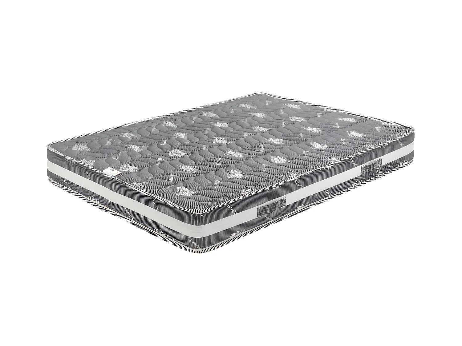 Provence Literie Matelas  + Alèse 140x190 x 22 cm - Très Ferme - Face Hiver Laine - ame rembourrage 100 % polesther - âm