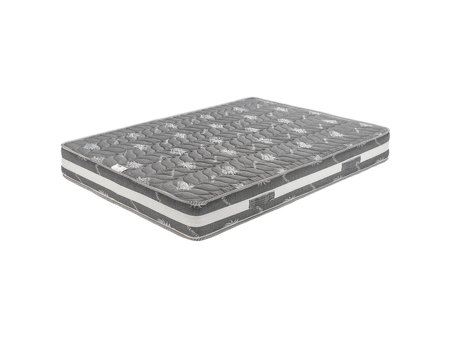 Nuits D'or Matelas  160x200 x 22 cm + Oreiller Mémoire + Alèse - Très Ferme - Face Hiver Laine - ame rembourrage 100 % p