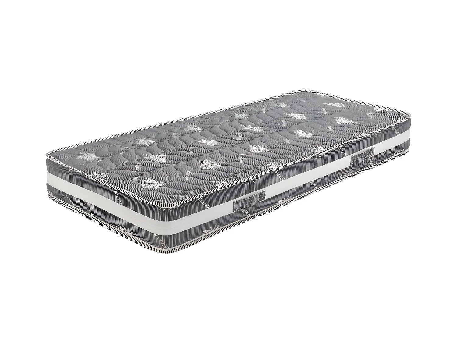 Nuits D'or Matelas  70x190 x 22 cm - Ferme - Face Hiver Laine - ame rembourrage 100 % polesther - âme 100 % polyuréthane