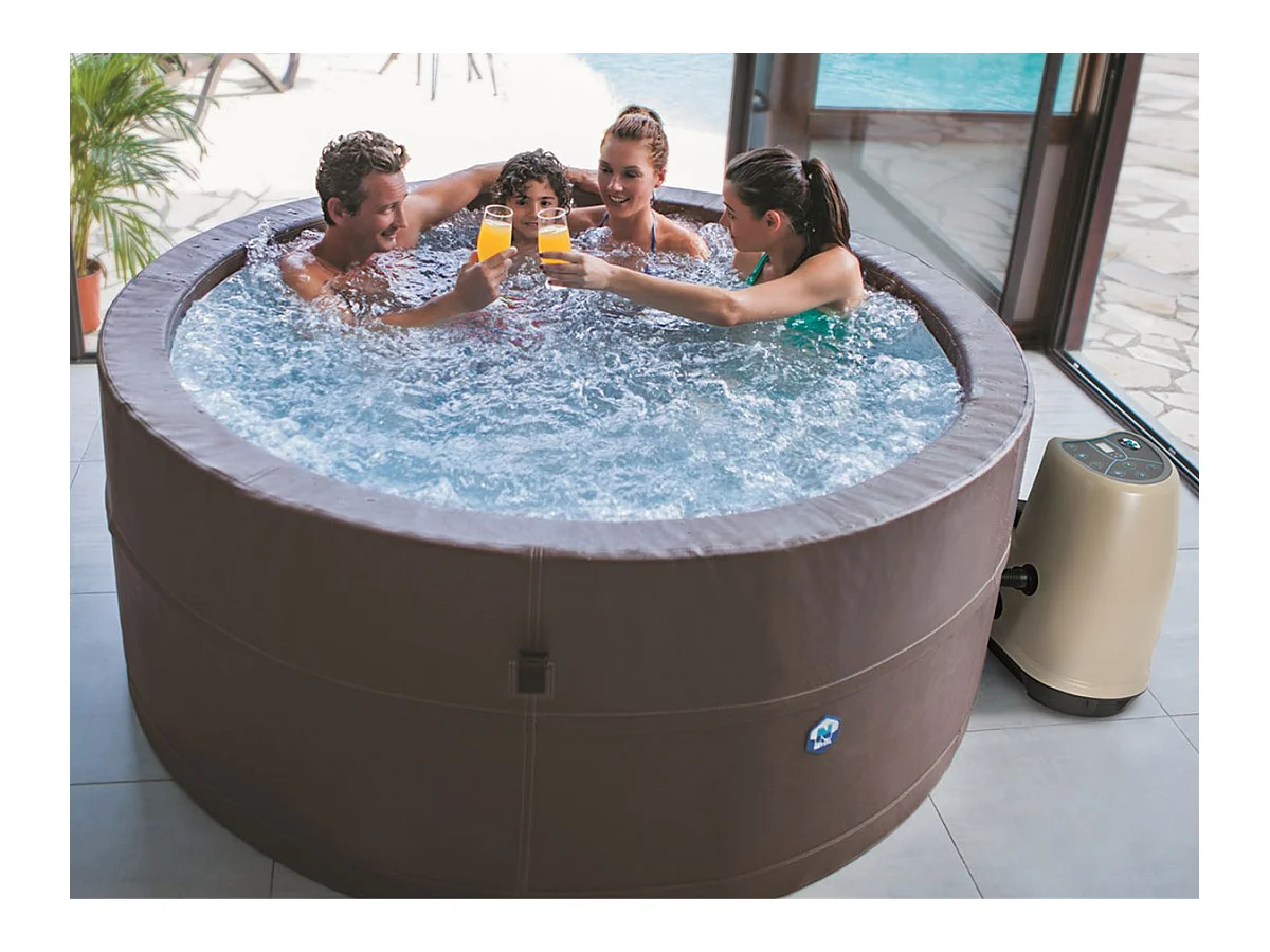 Spa portable semi-rigide Vita Premium rond Bulles 4-6 places - Netspa