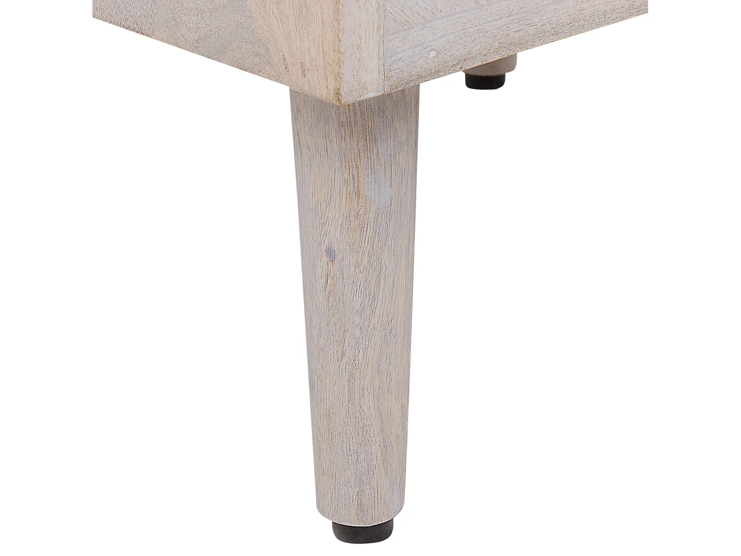 Nachtkastje mangohout wit MARIETTA