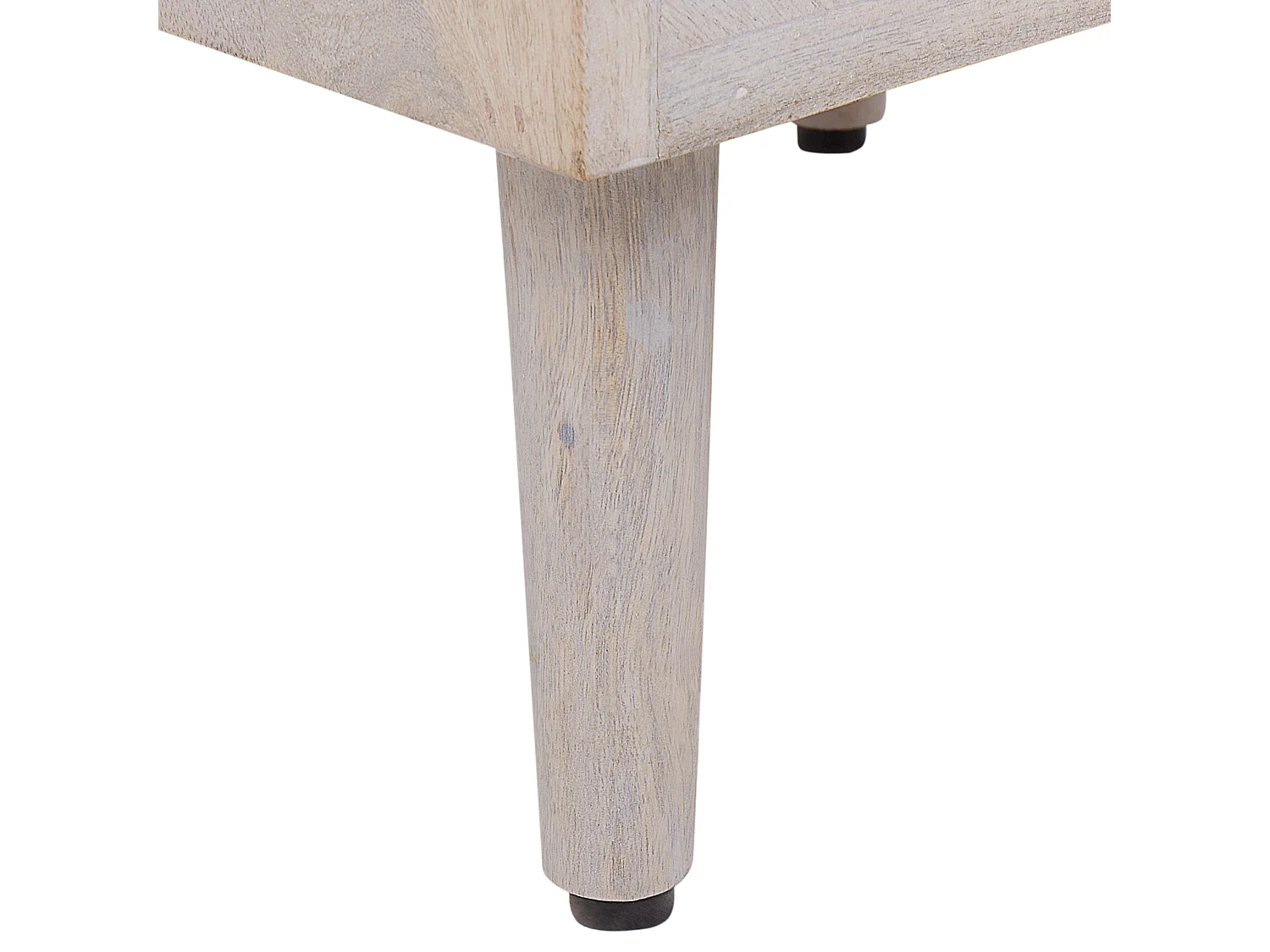 Nachtkastje mangohout wit MARIETTA