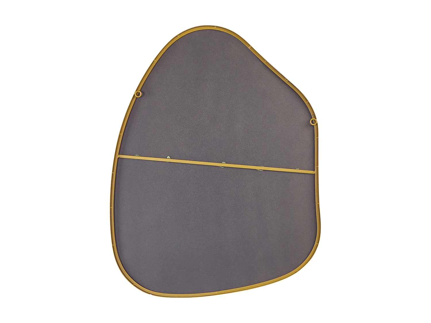 Espelho PUTEAUX 70 cm 92 cm Metal Dourado