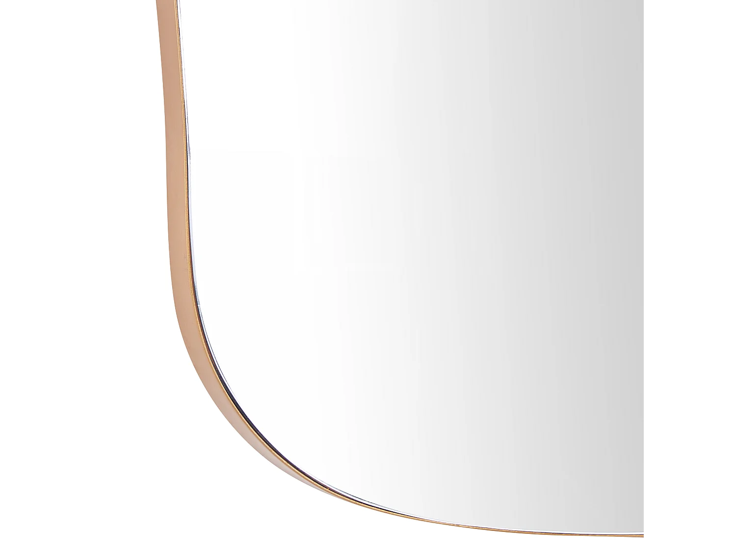 Espelho PUTEAUX 70 cm 92 cm Metal Dourado