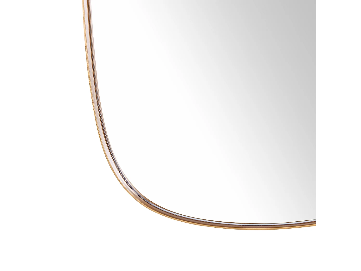 Espelho CERGY 39 cm 95 cm Metal Dourado