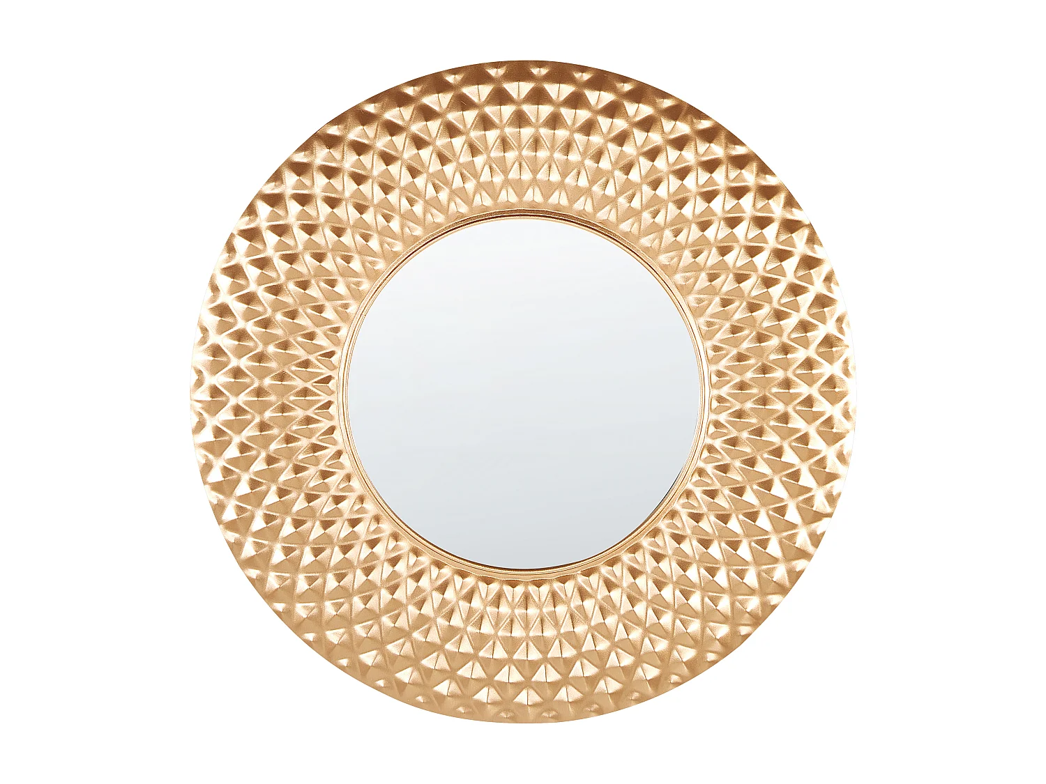 Espelho COMBE 60 cm 60 cm Metal Dourado