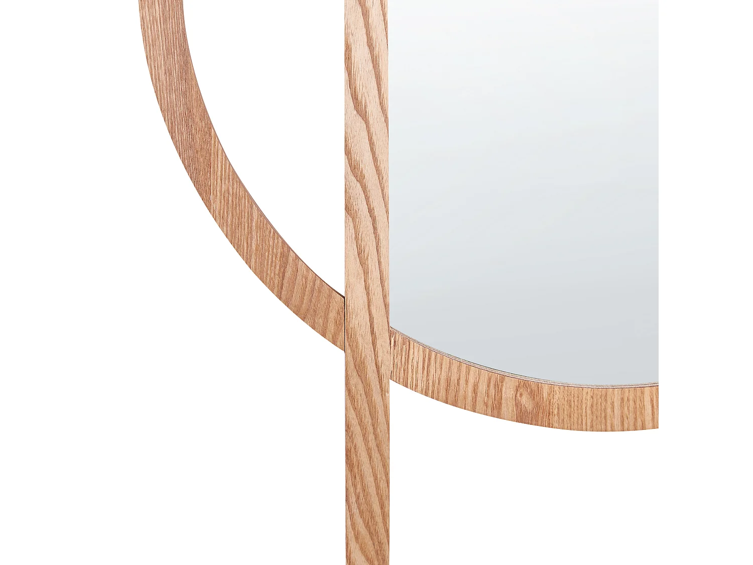 Wandspiegel LAURON 56 cm 71 cm Lichtbruin