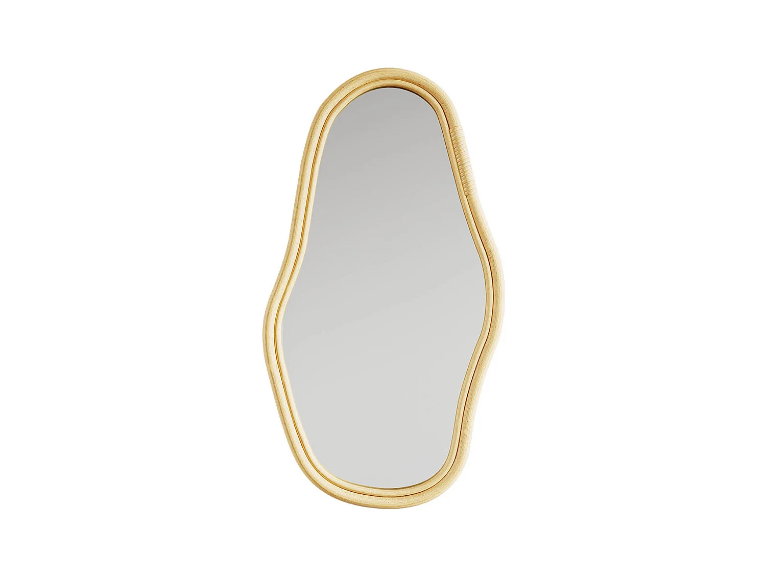 Miroir mural en rotin - 71 CM - Kala Naturel