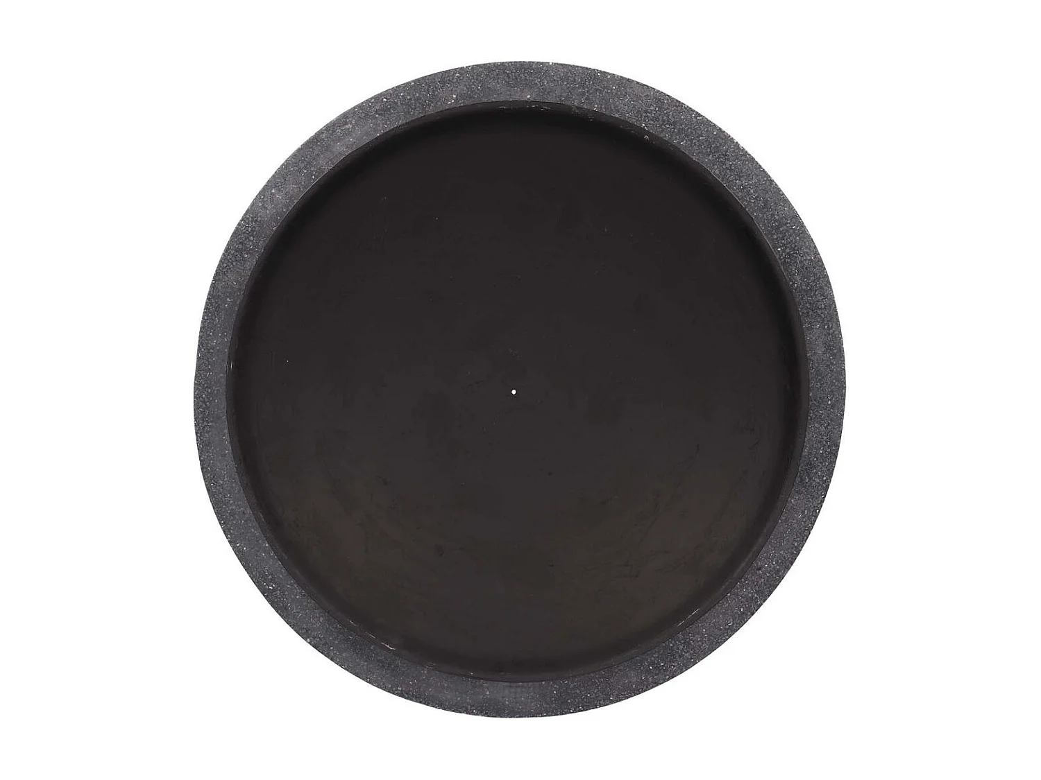 Brasero en fonte et granit Anneau 69.8 x 23.8 cm