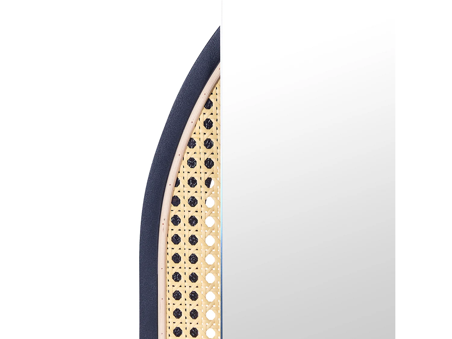 Miroir NEVERS 53 cm 143 cm Rotin Naturel