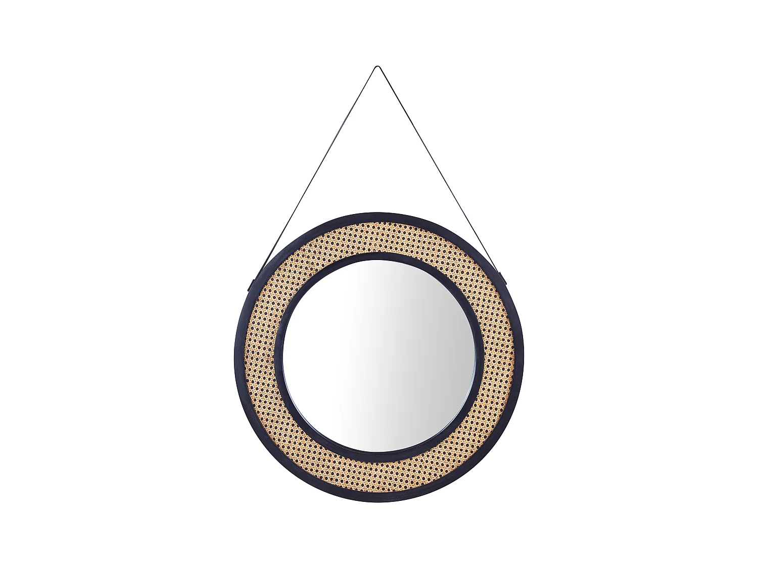 Miroir CAMBRAI 70 cm 104 cm Rotin Naturel