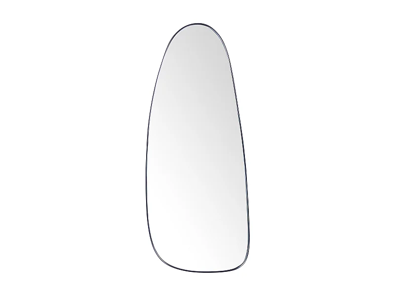 Miroir CERGY 39 cm 95 cm Métal Noir