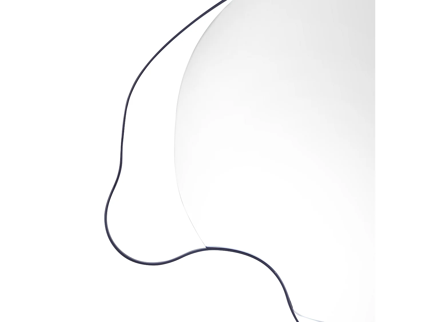 Wandspiegel MELUN 77 cm 59 cm Metaal Zwart