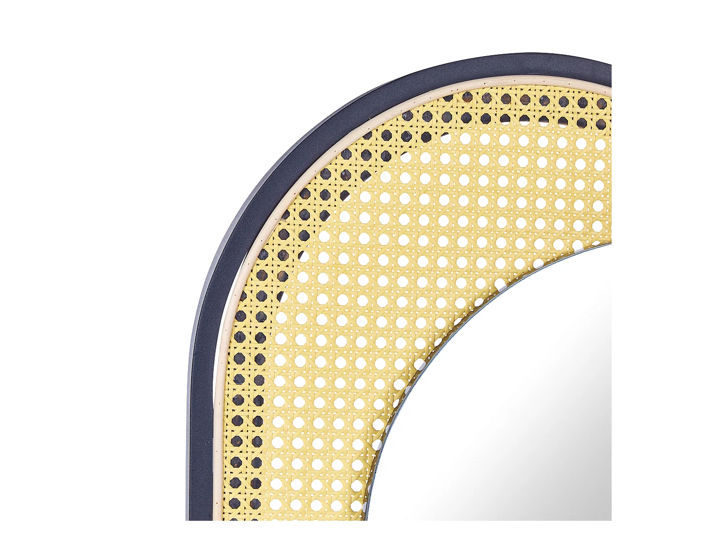 Wandspiegel CREIL 51 cm 143 cm Rotan Natuurlijk