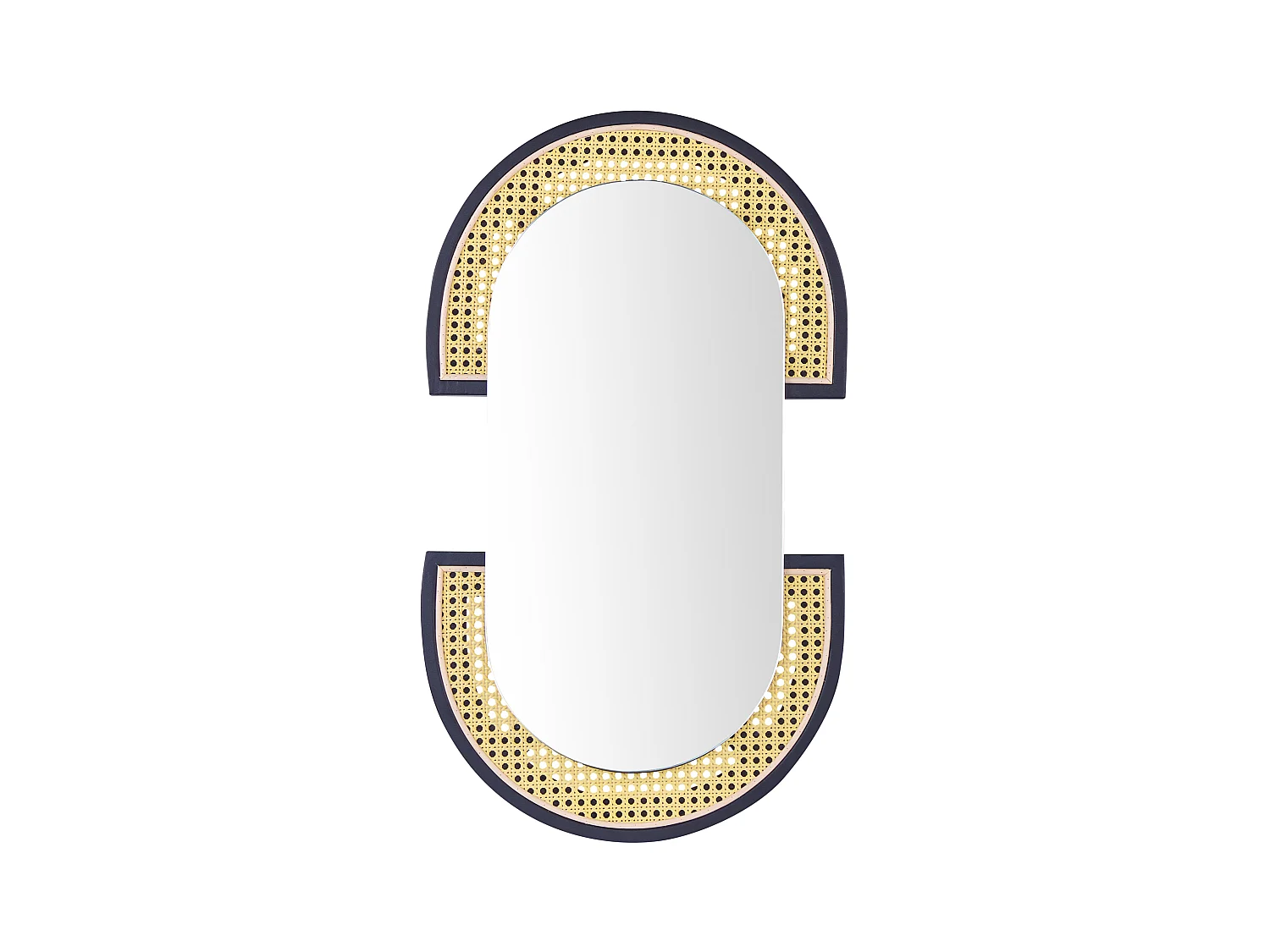 Miroir STAINS 43 cm 75 cm Naturel