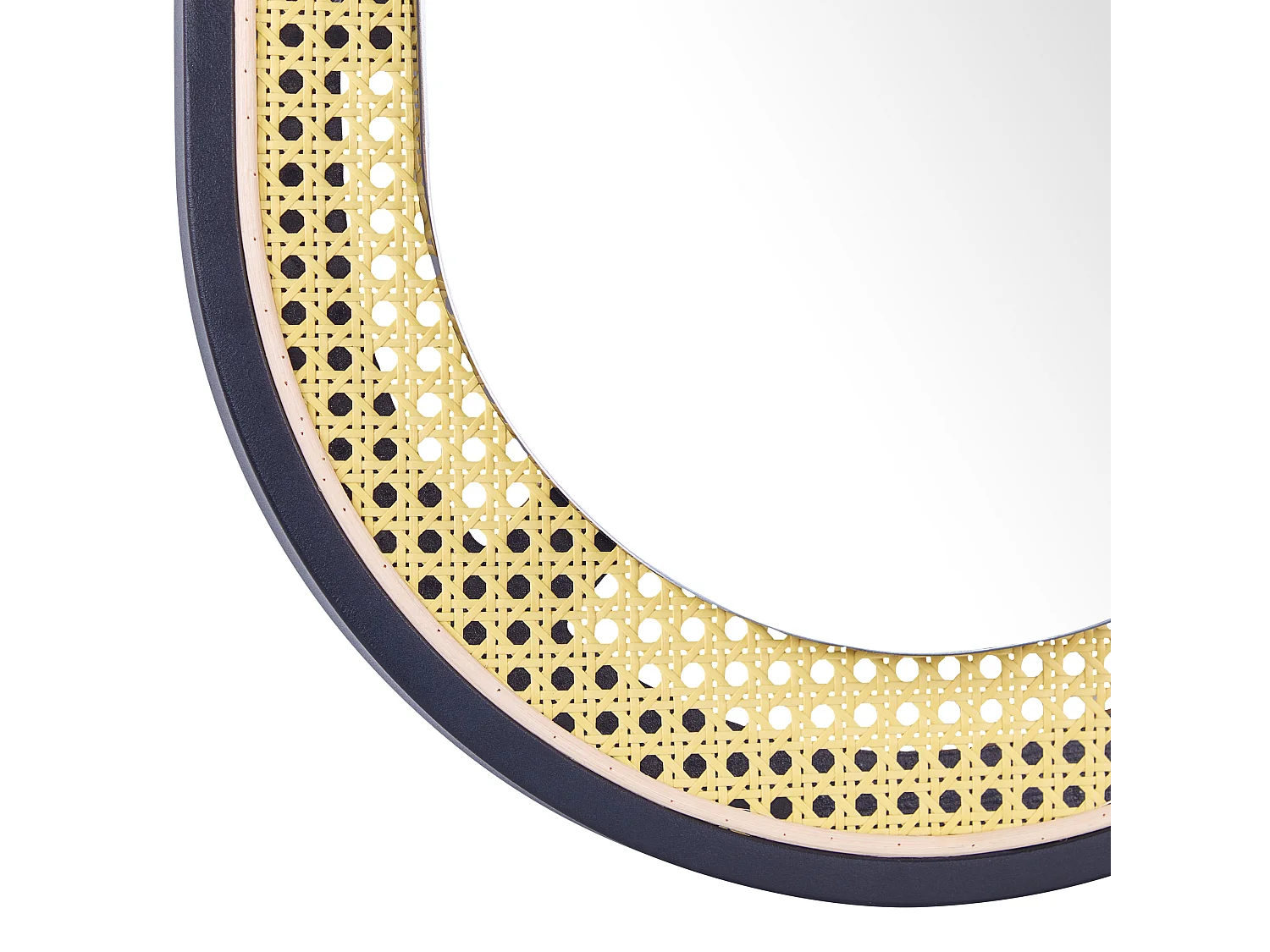 Espejo STAINS 43 cm 75 cm Ratán Natural