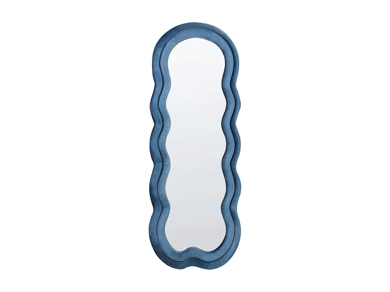 Specchio LACS 57 cm 160 cm Velluto Blu