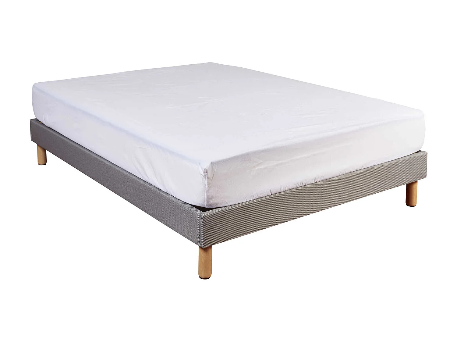 Protège matelas molleton 100% coton - bonnet 27 cm 70x190