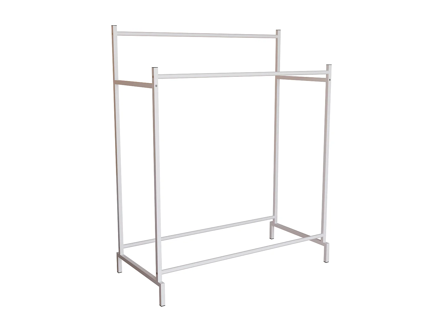 Wardrobe Labol L White H. 136 x W. 103 x D. 52 cm