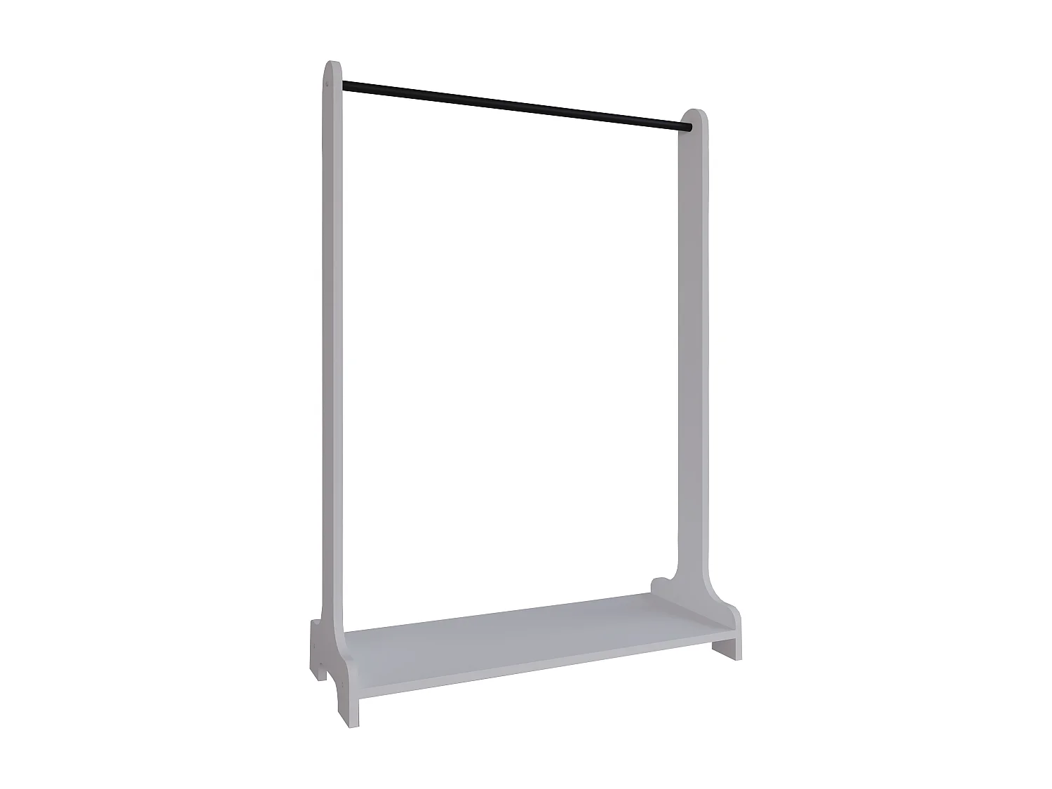 Wardrobe Lempu H White W. 89 x H. 128 x D. 35 cm