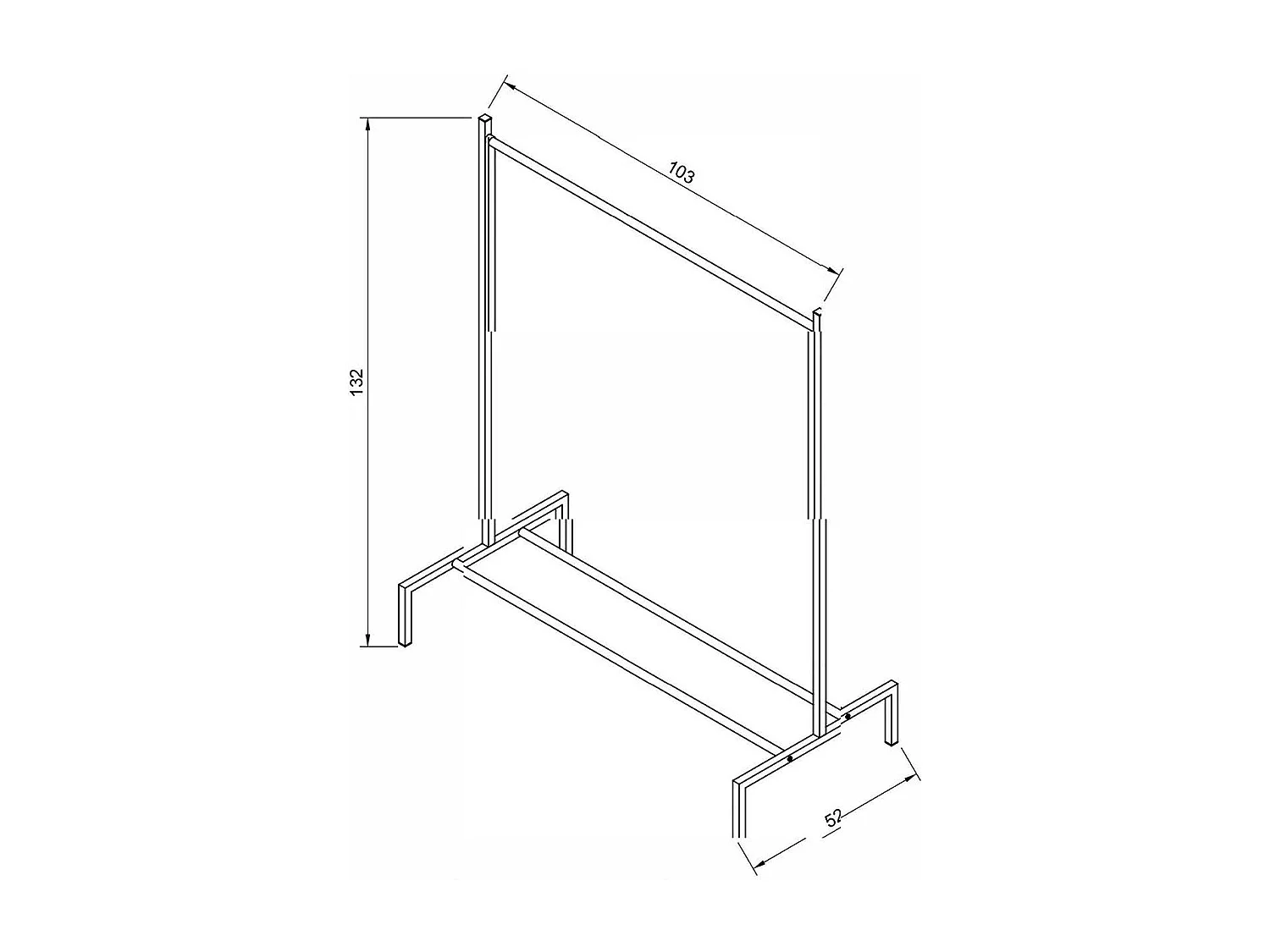 Stojak na ubrania Labol S
