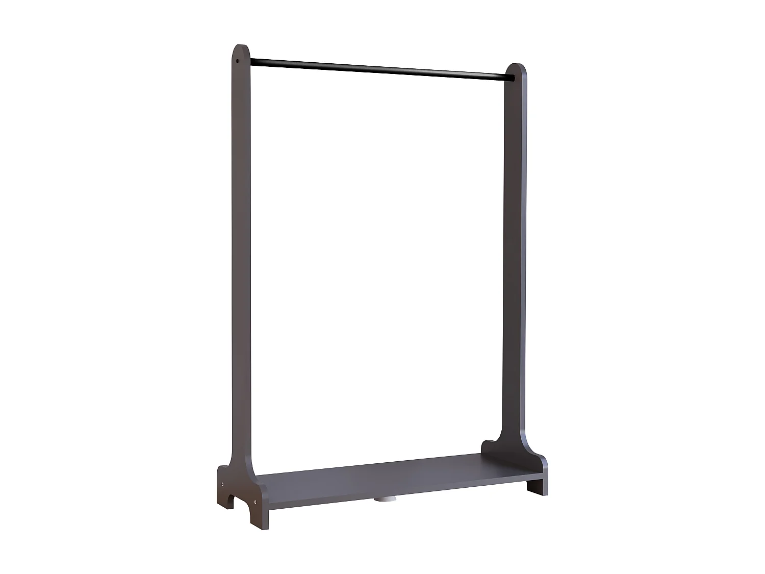 Wardrobe Lempu H Anthracite W. 89 x H. 128 x D. 35 cm