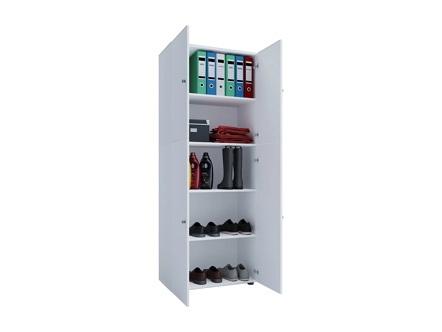 Kleiderschrank Jugendschrank Lona Drehtüren