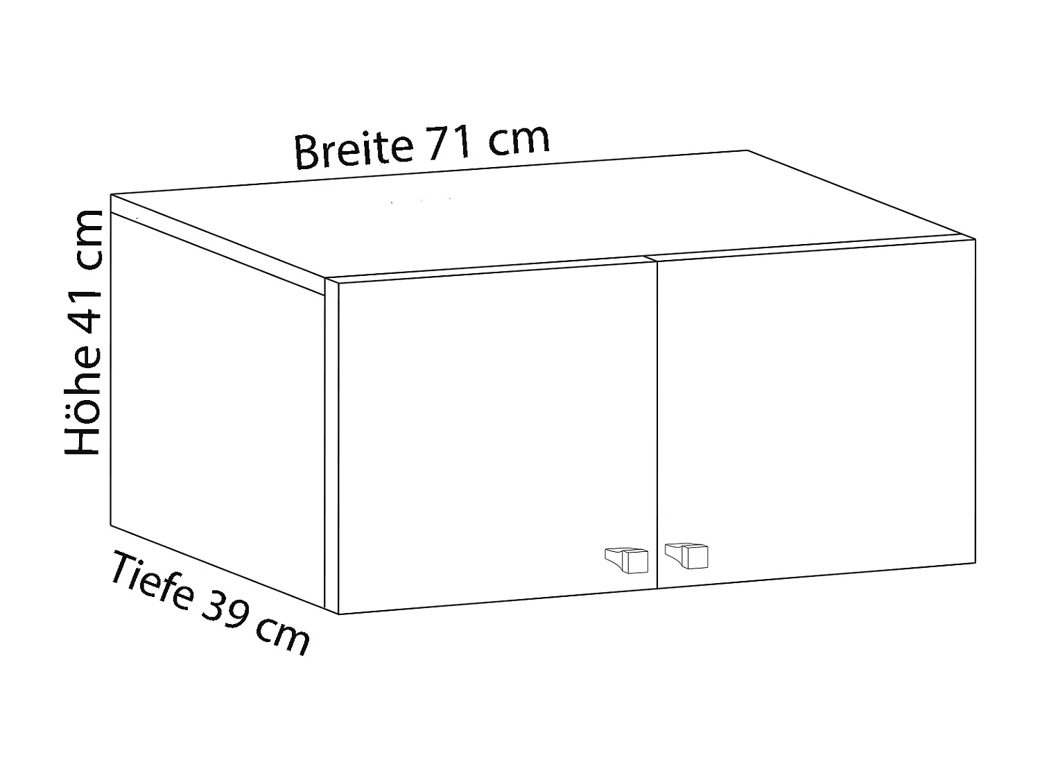 VCM Armário de madeira | Armário com 6 compartimentos e portas rotativas | expansível | Dimensões aprox. 70 x A. 218 x P. 40 cm - Vandol (Branco)
