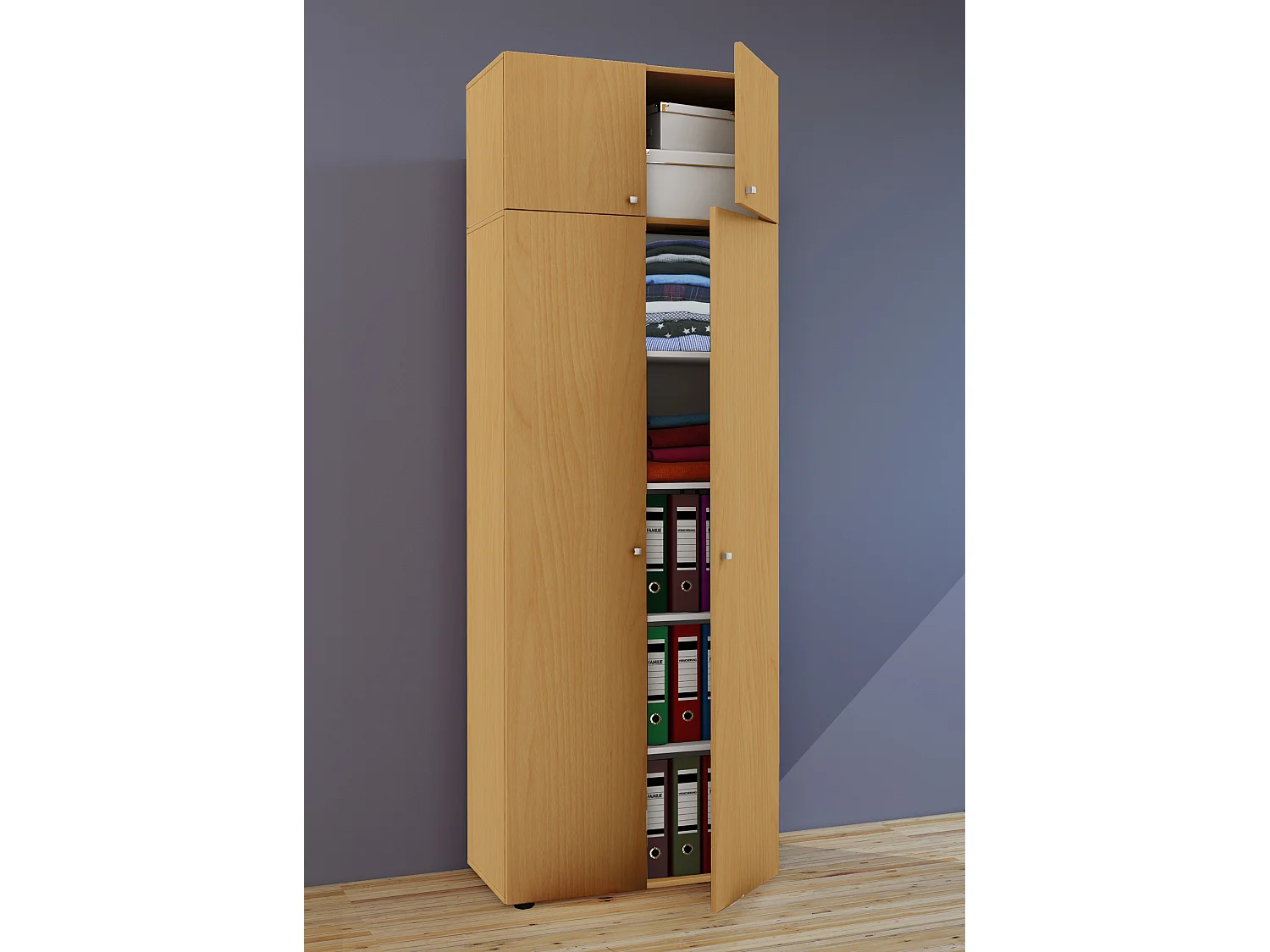 Kleiderschrank Jugendschrank Vandol Drehtüren SA