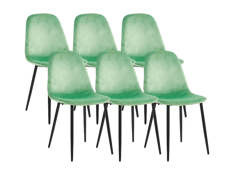 Cadeira da sala de jantar Fiolo Menta A. 83 x L. 54 x P. 59 cm