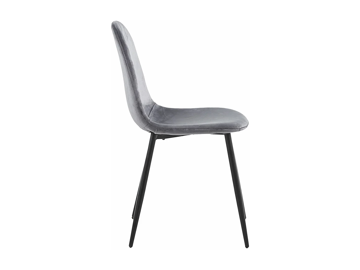 VCM 2 chaises de salle à manger scandinave chaise de cuisine rembourrée chaises salle à manger table à manger dossier Fiolo (gris clair)