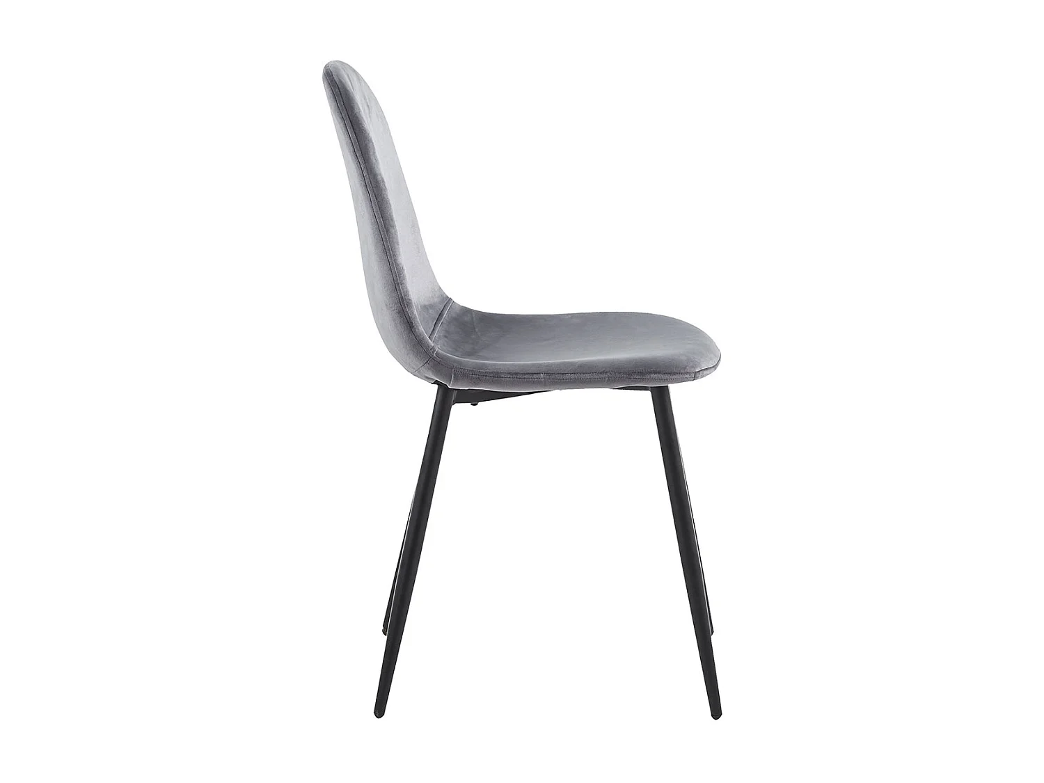 VCM 6 chaises de salle à manger scandinave chaise de cuisine rembourrée chaises salle à manger table à manger dossier Fiolo (gris clair)