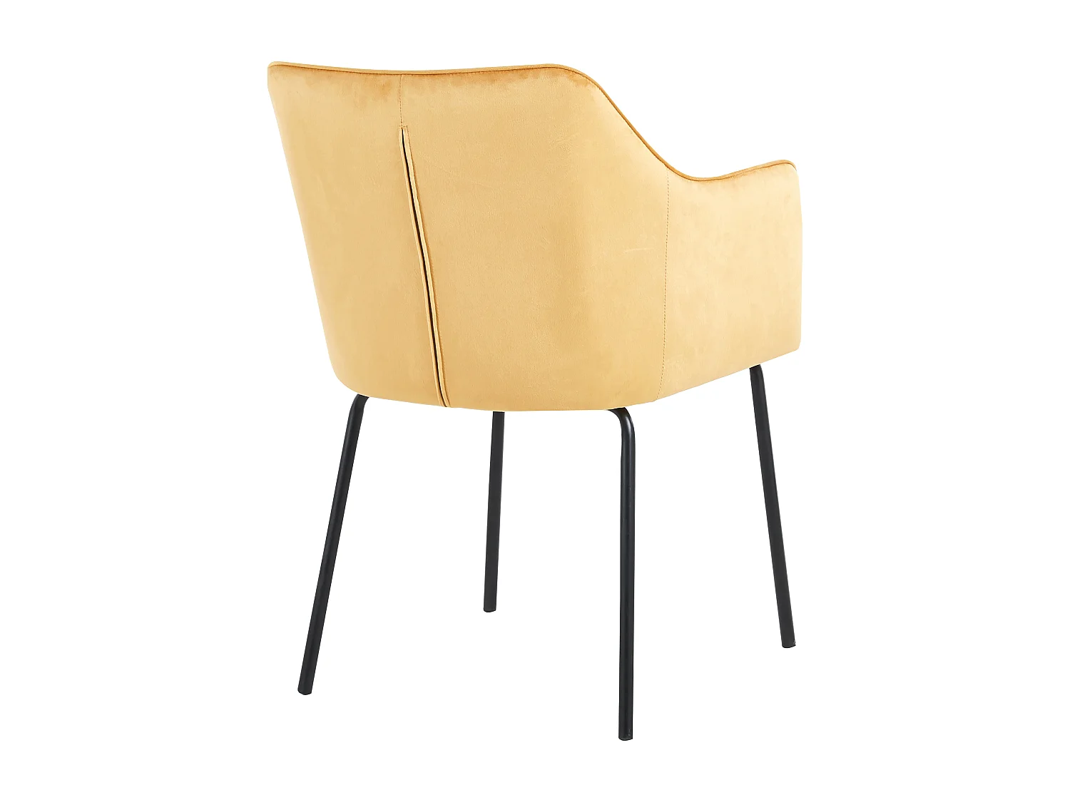 VCM 1 chaise de salle à manger scandinave chaise de cuisine rembourrée chaise de salle à manger table à manger accoudoir dossier Valia (Marron)