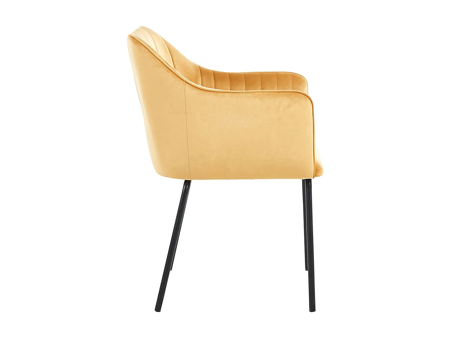 VCM 1 chaise de salle à manger scandinave chaise de cuisine rembourrée chaise de salle à manger table à manger accoudoir dossier Valia (Marron)