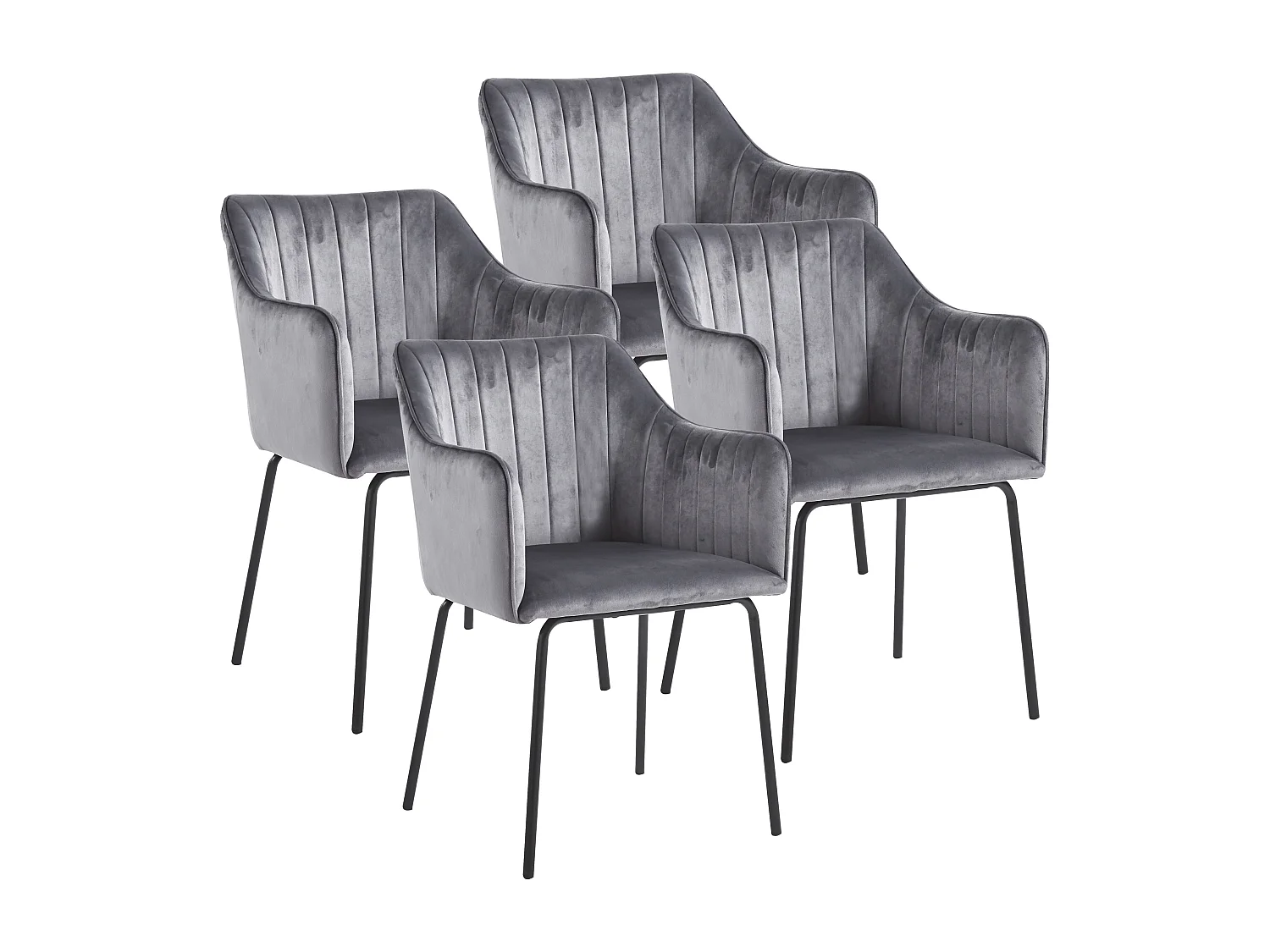 4er Esszimmerstühle Küchenstühle Armlehne Valia