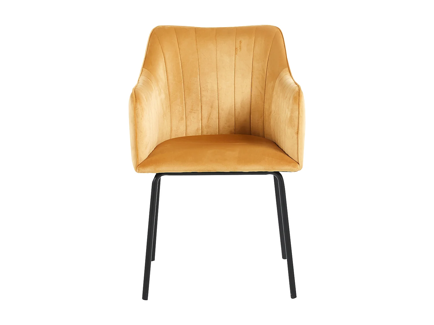 VCM 4 chaises de salle à manger chaise de cuisine scandinave rembourrée chaise de salle à manger table à manger accoudoir dossier Valia (Marron)