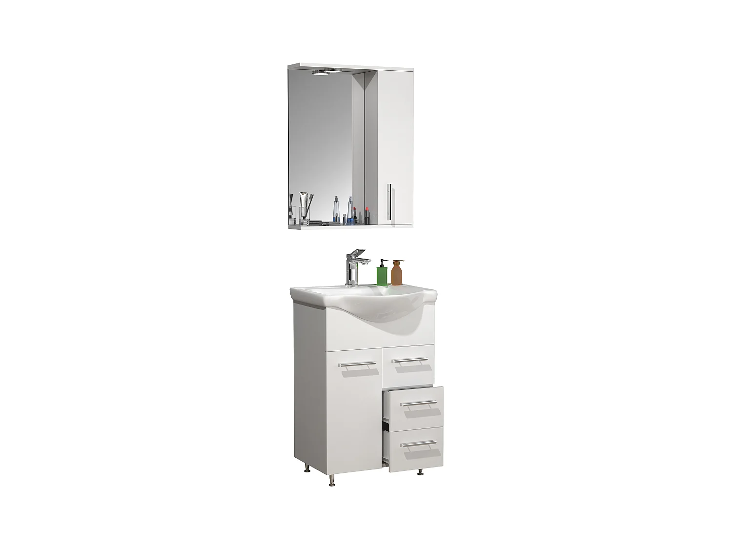 3 stks. wastafelmeubel Lisalo L