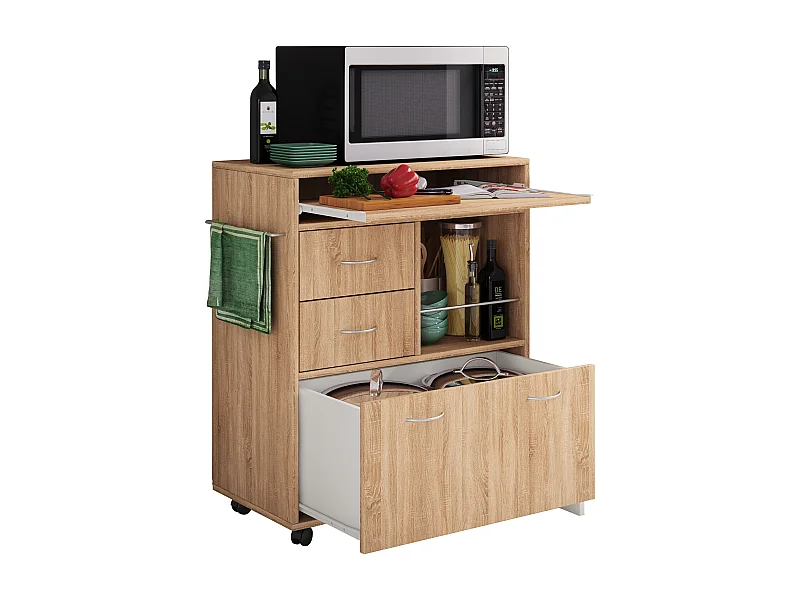 Wózek kuchenny serwujący wózek Rolls Kicha