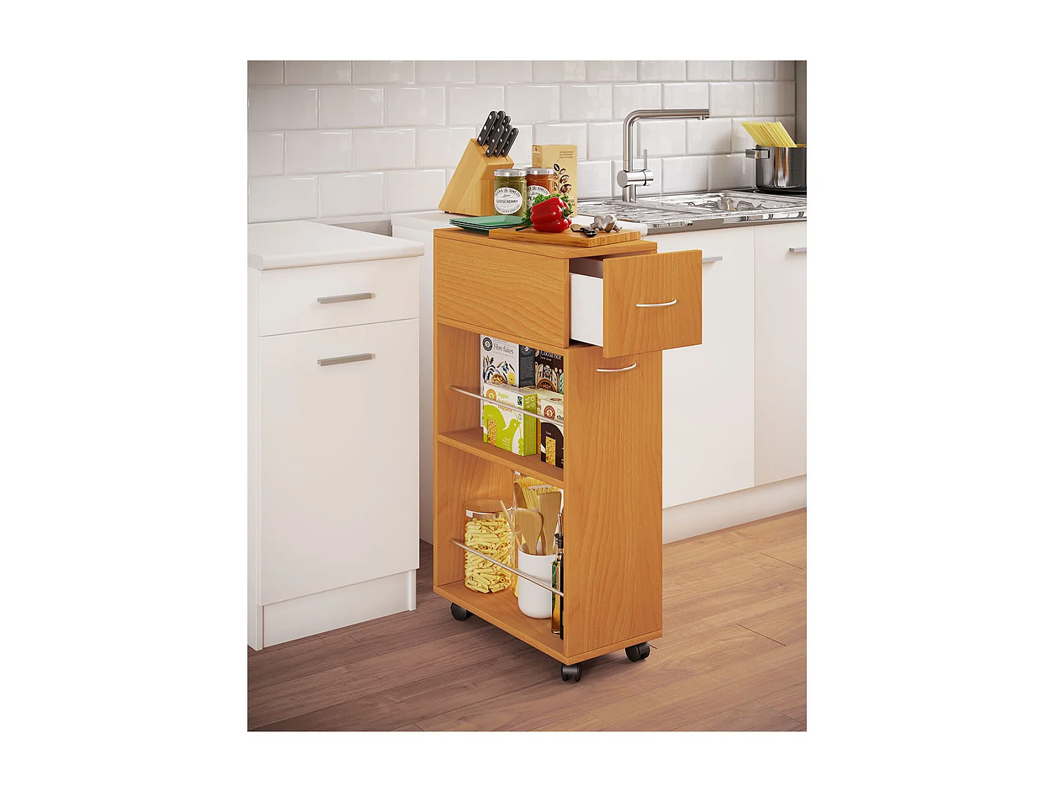 Wózek kuchenny Sevierwagen Tusal szuflada