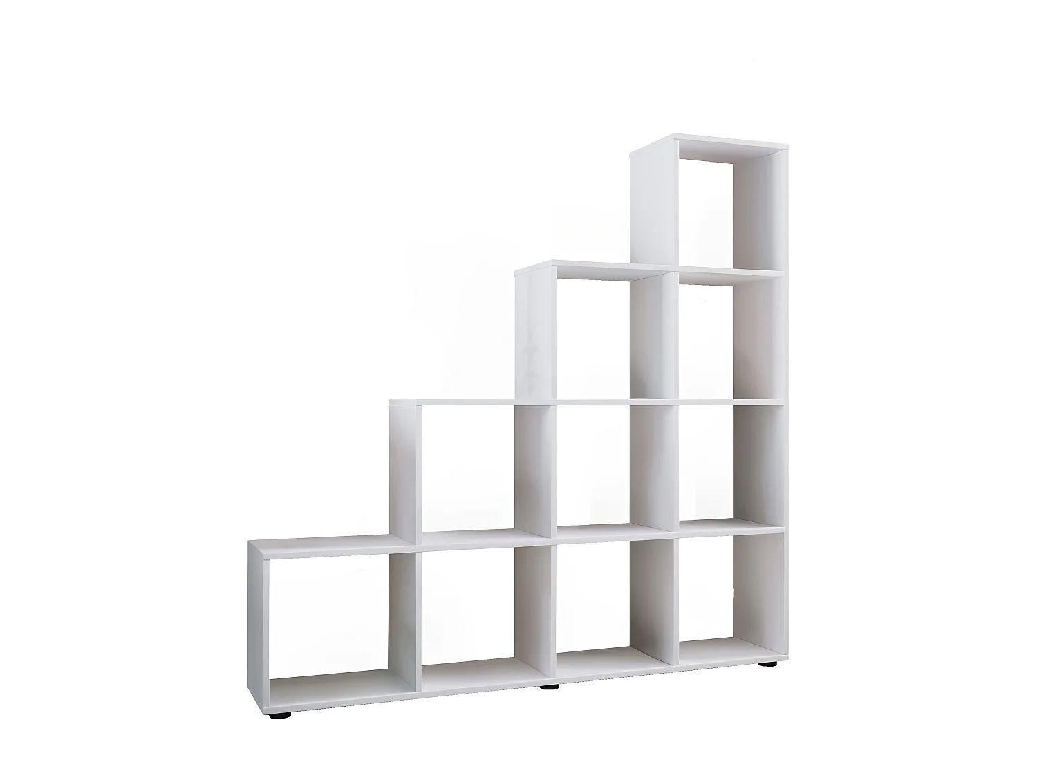 Holz Stand Treppenregal Regal 10 Fächer Napoli