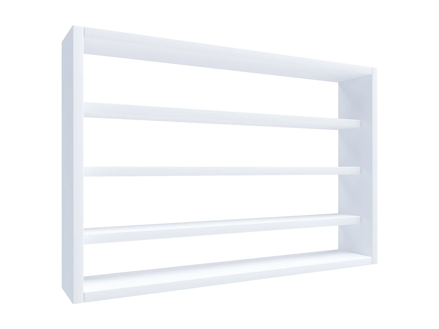 Wall display cabinet Osado White H. 40 x W. 60 x D. 10 cm
