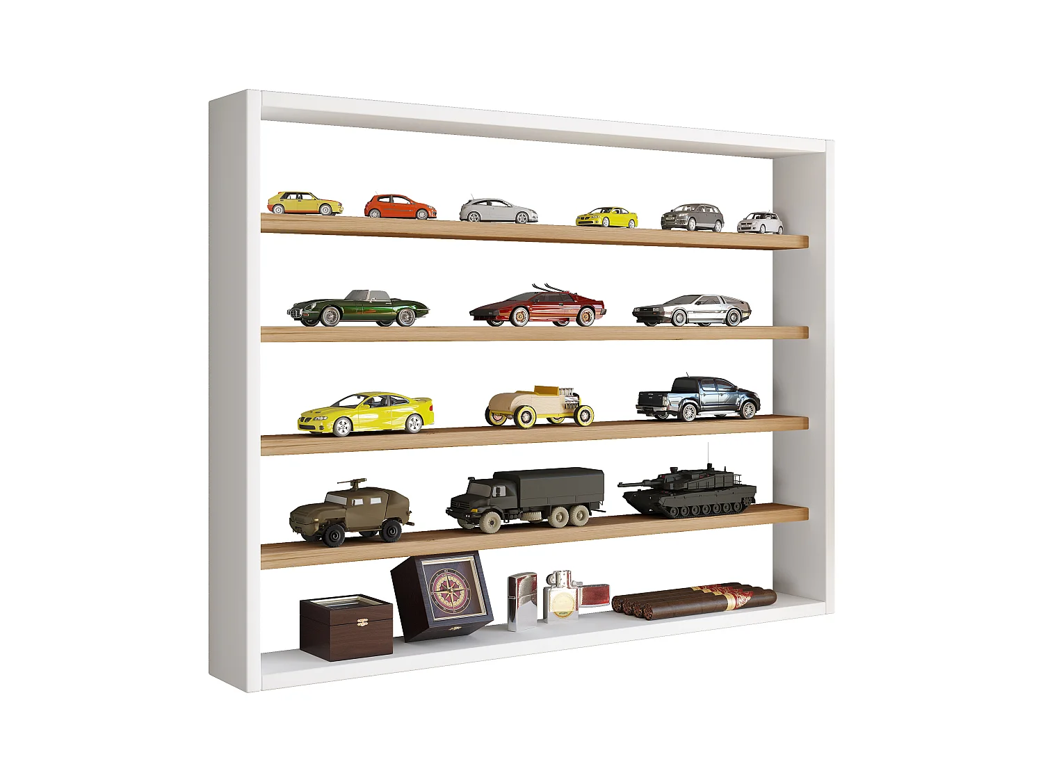 Houten Wandplank Wandvertoningsplank Osado L